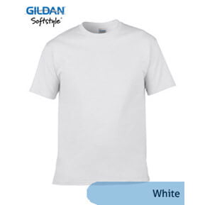 Gildan Softstyle 63000 – Putih