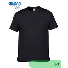 Gildan Premium 76000 – Hitam