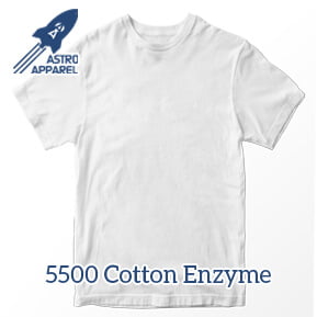 Astro Apparel Cotton Enzyme 30s – Putih