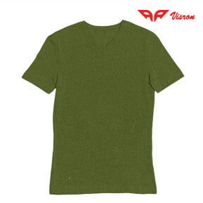 Visron Platinum V-neck – Army Green