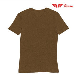 Visron Platinum V-neck – Chocolate