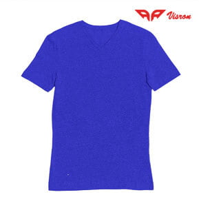 Visron Platinum V-neck – Royal Blue