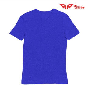 Visron Platinum V-neck – Royal Blue