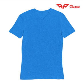 Visron Platinum V-neck – Sapphire