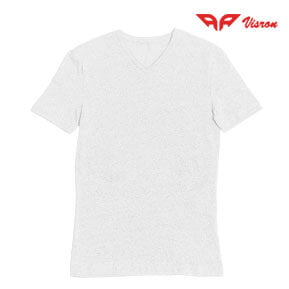 Visron Platinum V-neck – White