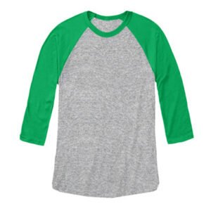 KPM Apparel 20s – Raglan 3/4 Misty-Hijau Fuji