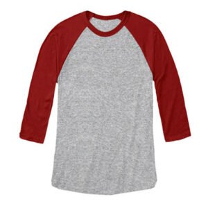 KPM Apparel 20s – Raglan 3/4 Misty-Maroon