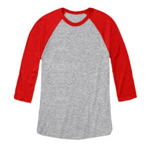 KPM Apparel 20s Anak – Raglan 3/4 Misty-Merah