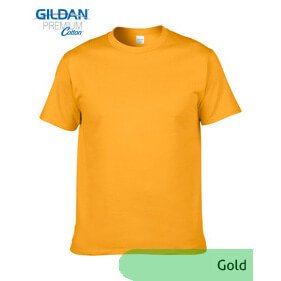Gildan Premium 76000 – Gold