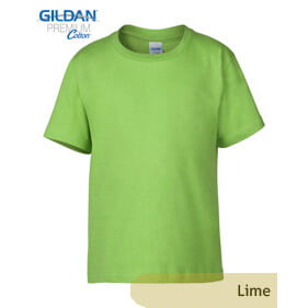 Gildan Youth Premium 76000B – Lime Green