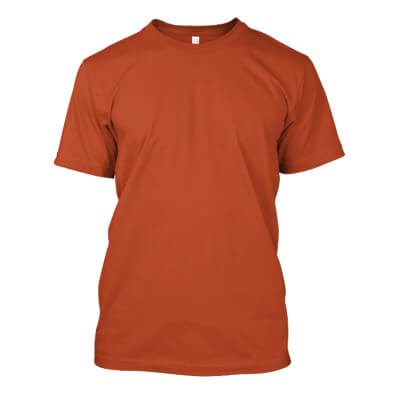 KPM Apparel 20s - Terracotta - Sablon 