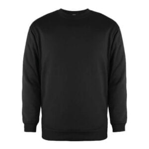 New States Apparel 9000 Crewneck Fleece – Hitam