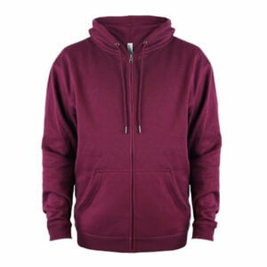 New States Apparel 9600 ZipHoodie Fleece – Maroon