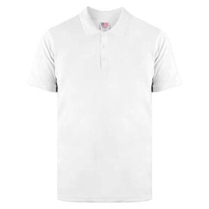 New States Apparel 8100 Polo Premium – Putih