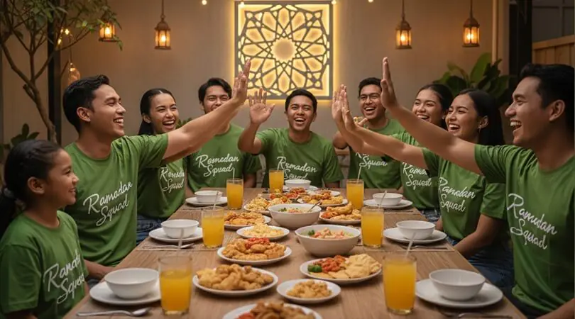 Read more about the article Alasan Pentingnya Cetak Kaos Custom untuk Kebersamaan di Bulan Ramadan