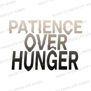 NC2012 – Patience Over Hunger
