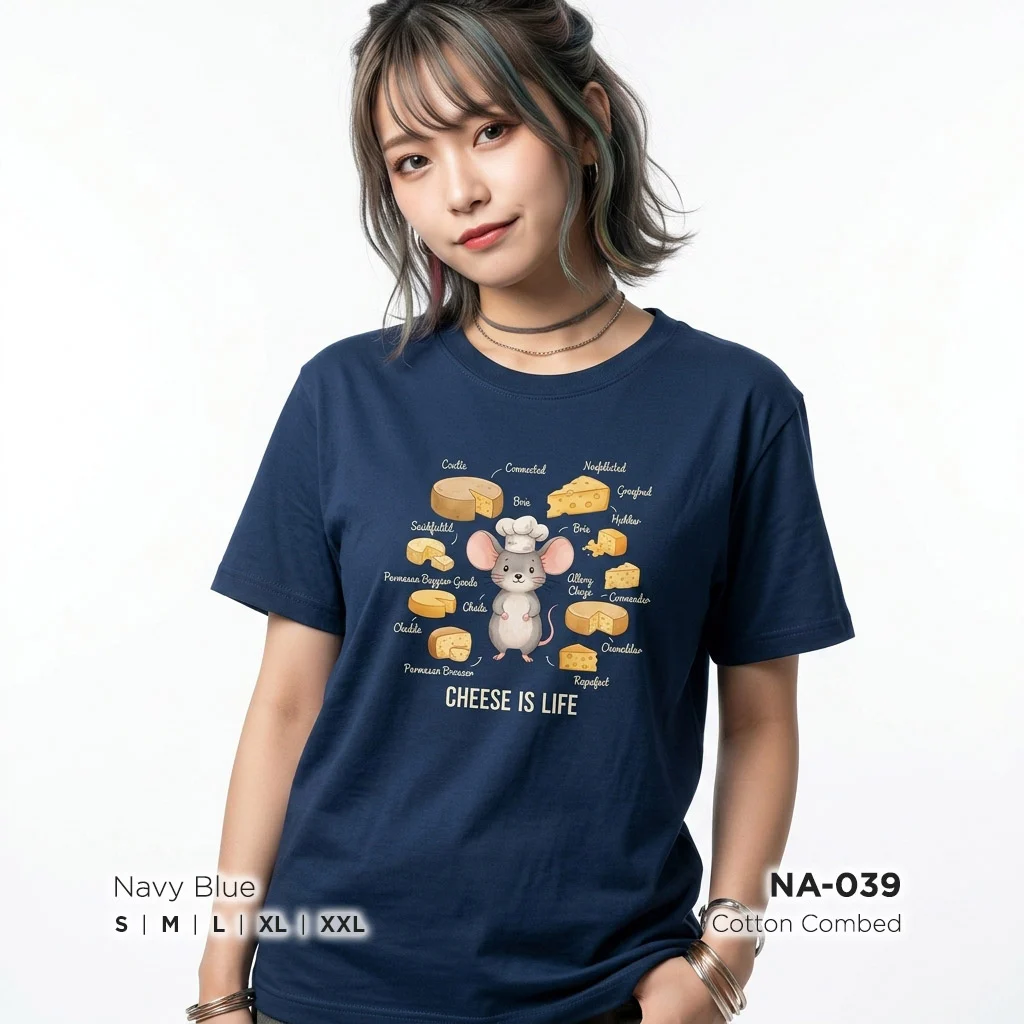 Kaos Cheese is Life NA039