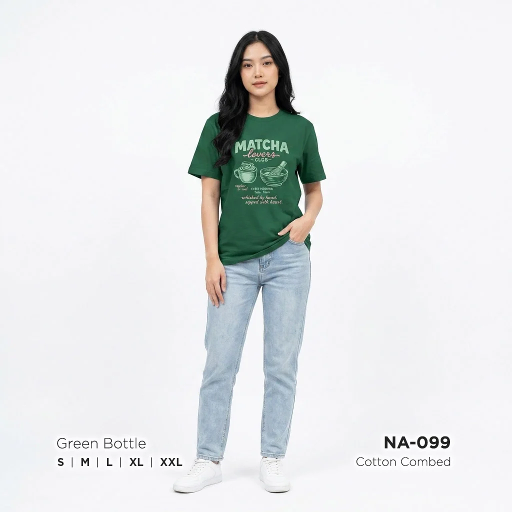 Kaos Matcha Lover Club NA099 - Image 3