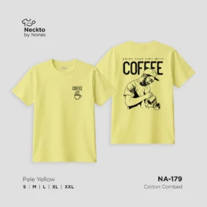 Kaos Enjoy Your Time with Coffee NA179