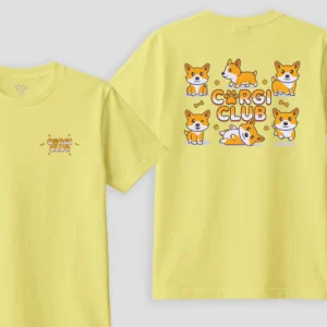Kaos Full Corgi Club Dog NA045