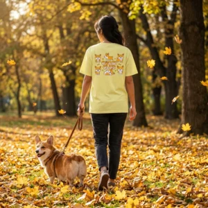 Kaos Full Corgi Club Dog NA045