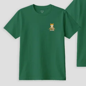 Kaos Simple Corgi Dog Sit NA047