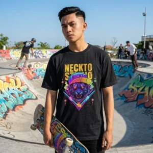 Kaos Tiger Neon NA099