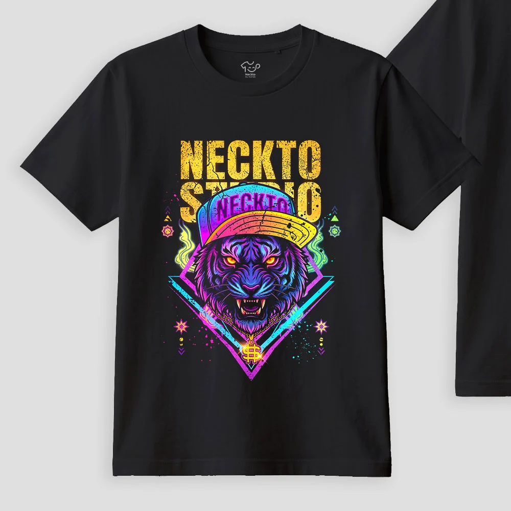 Kaos Tiger Neon NA099 - Image 3